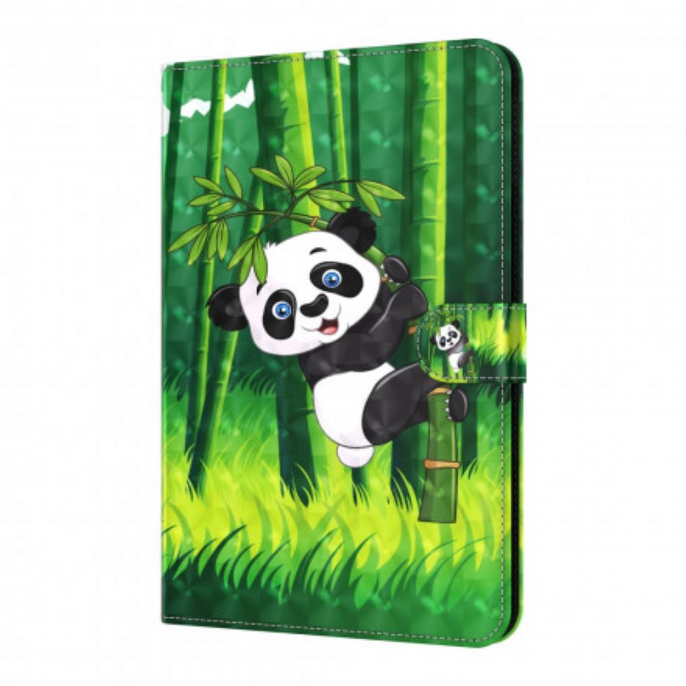 Folio-hoesje voor Samsung Galaxy Tab A7 Lichtvlek Panda