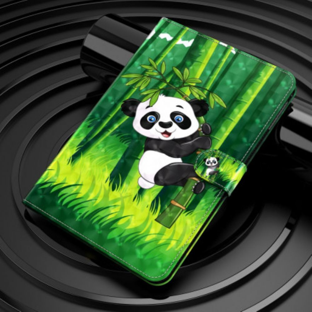 Folio-hoesje voor Samsung Galaxy Tab A7 Lichtvlek Panda