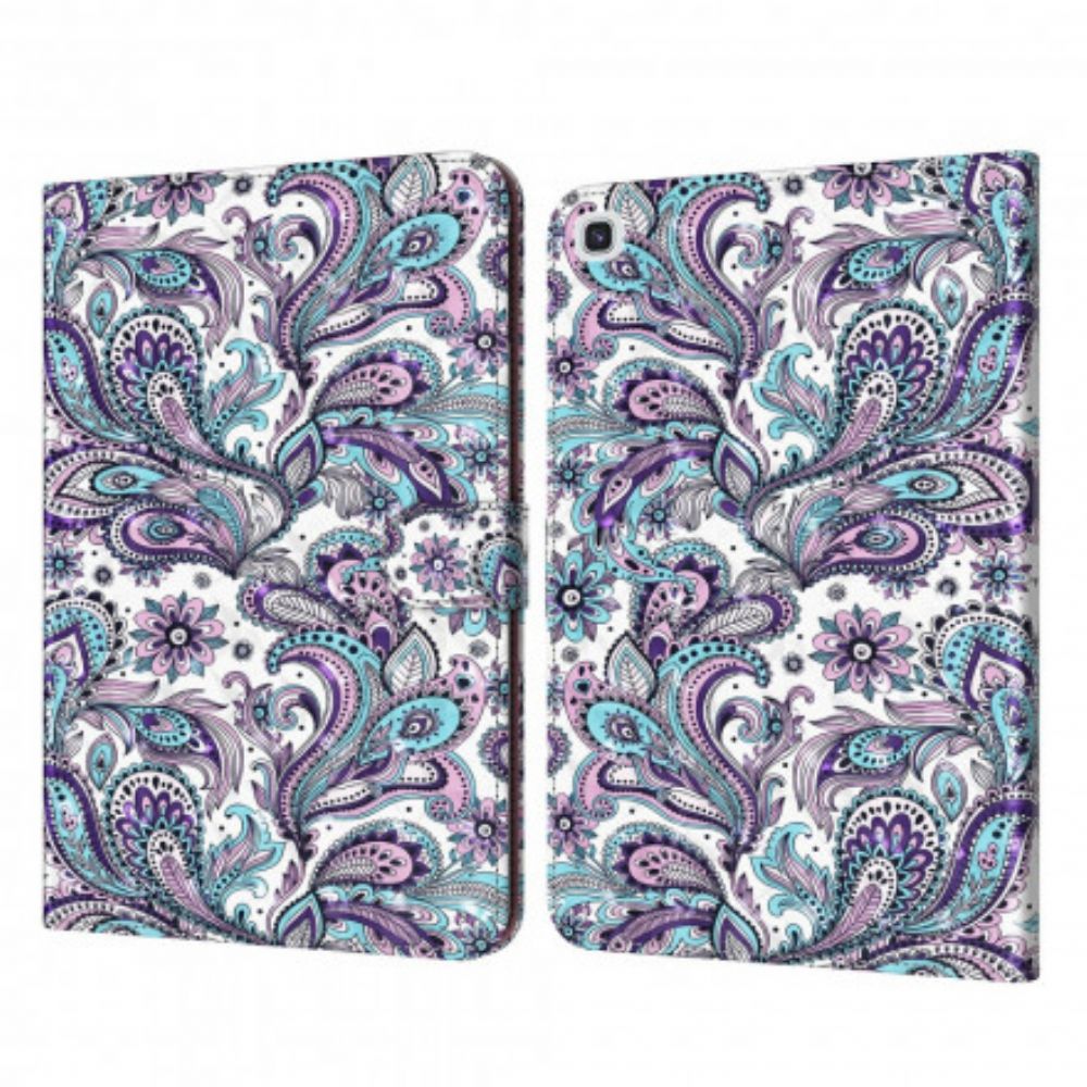 Folio-hoesje voor Samsung Galaxy Tab A7 Paisley-patroon