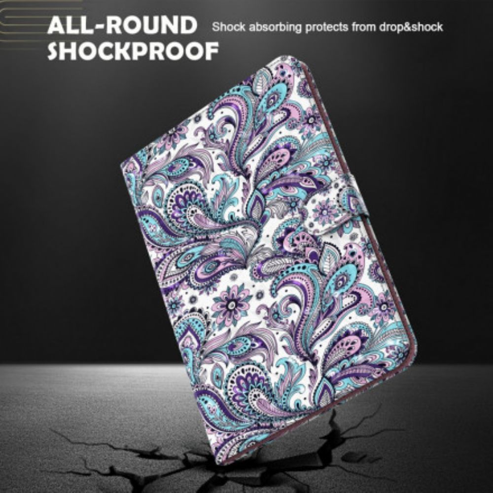 Folio-hoesje voor Samsung Galaxy Tab A7 Paisley-patroon