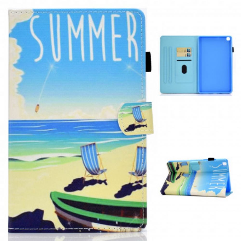 Folio-hoesje voor Samsung Galaxy Tab A7 Strand