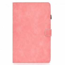 Folio-hoesje voor Samsung Galaxy Tab A7 Vintage Design Leereffect