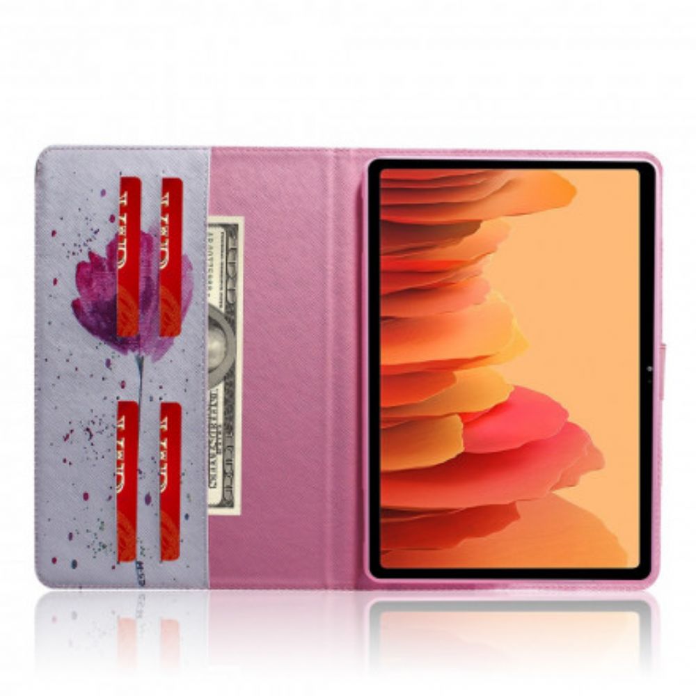 Hoesje Folio-hoesje voor Samsung Galaxy Tab A7 Halster