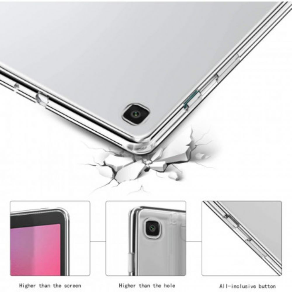 Hoesje voor Samsung Galaxy Tab A7 Clear Siliconen