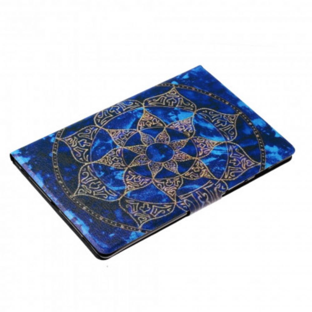 Leren Hoesje voor Samsung Galaxy Tab A7 Koninklijke Mandala