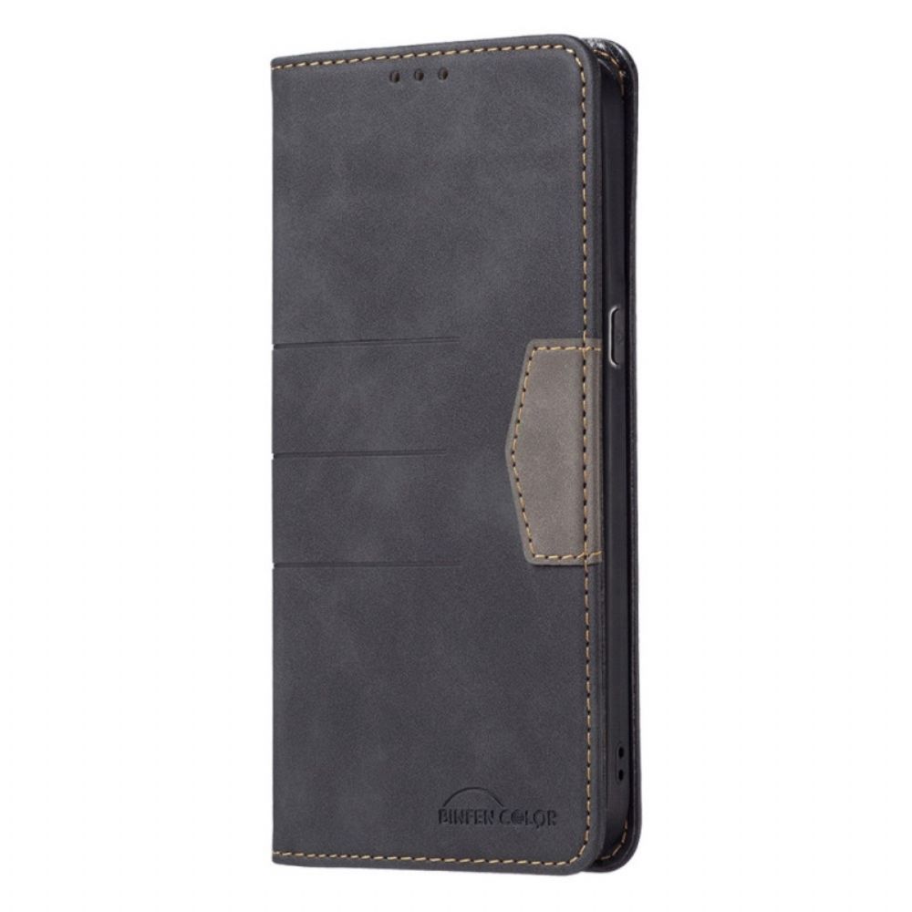 Bescherming Hoesje voor Oppo Find X5 Folio-hoesje Binfen-kleur