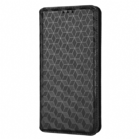 Bescherming Hoesje voor Oppo Find X5 Folio-hoesje Diamant Leder Effect