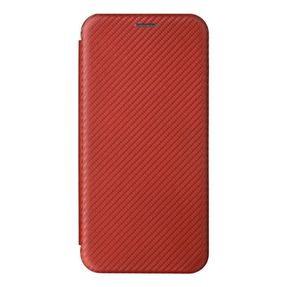 Bescherming Hoesje voor Oppo Find X5 Folio-hoesje Koolstofvezel