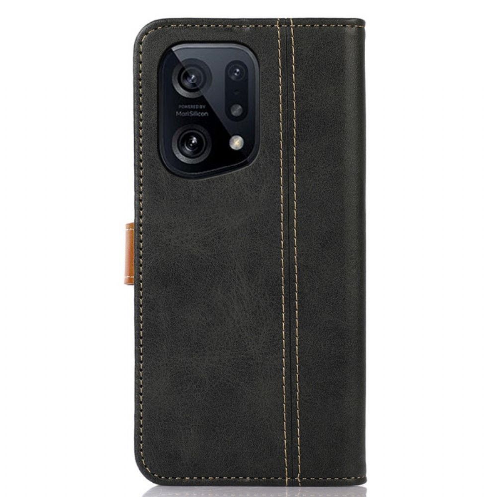 Folio-hoesje voor Oppo Find X5 Band