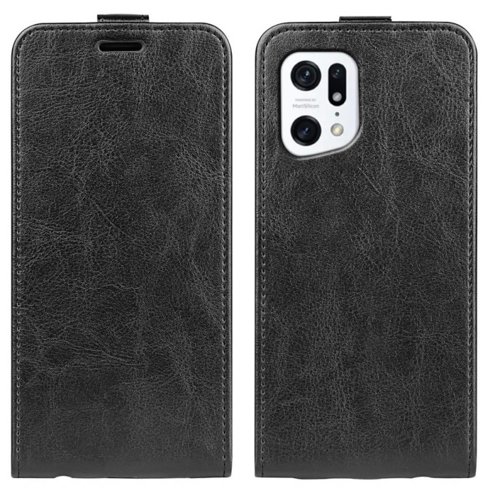 Folio-hoesje voor Oppo Find X5 Flip Case Opvouwbaar