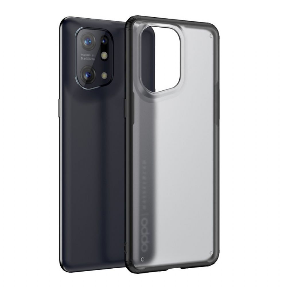 Hoesje voor Oppo Find X5 Bepantsering Serie