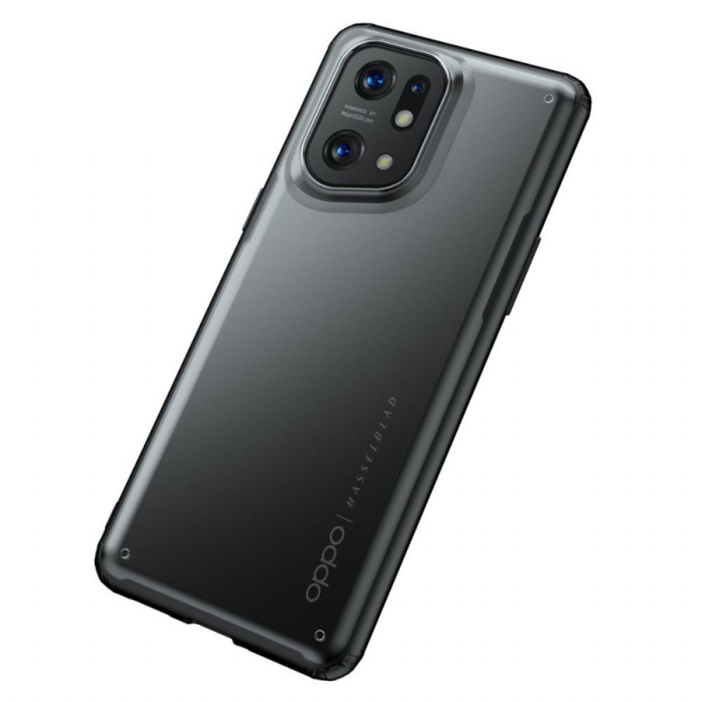 Hoesje voor Oppo Find X5 Bepantsering Serie