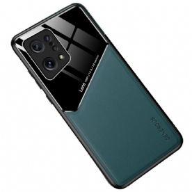 Hoesje voor Oppo Find X5 Premium Kunstleer