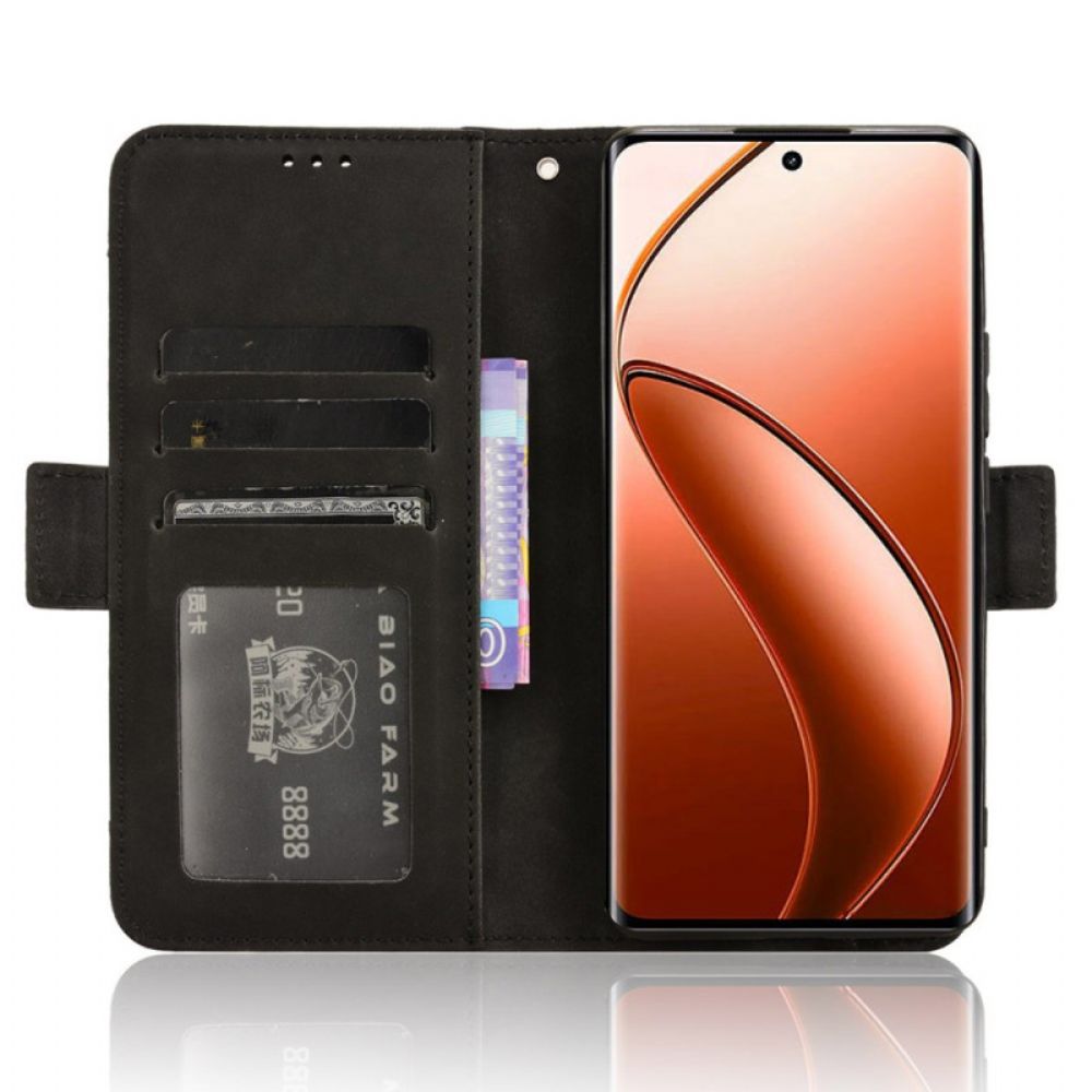 Leren Hoesje Realme 12 Plus 5g Multikaart Bescherming Hoesje