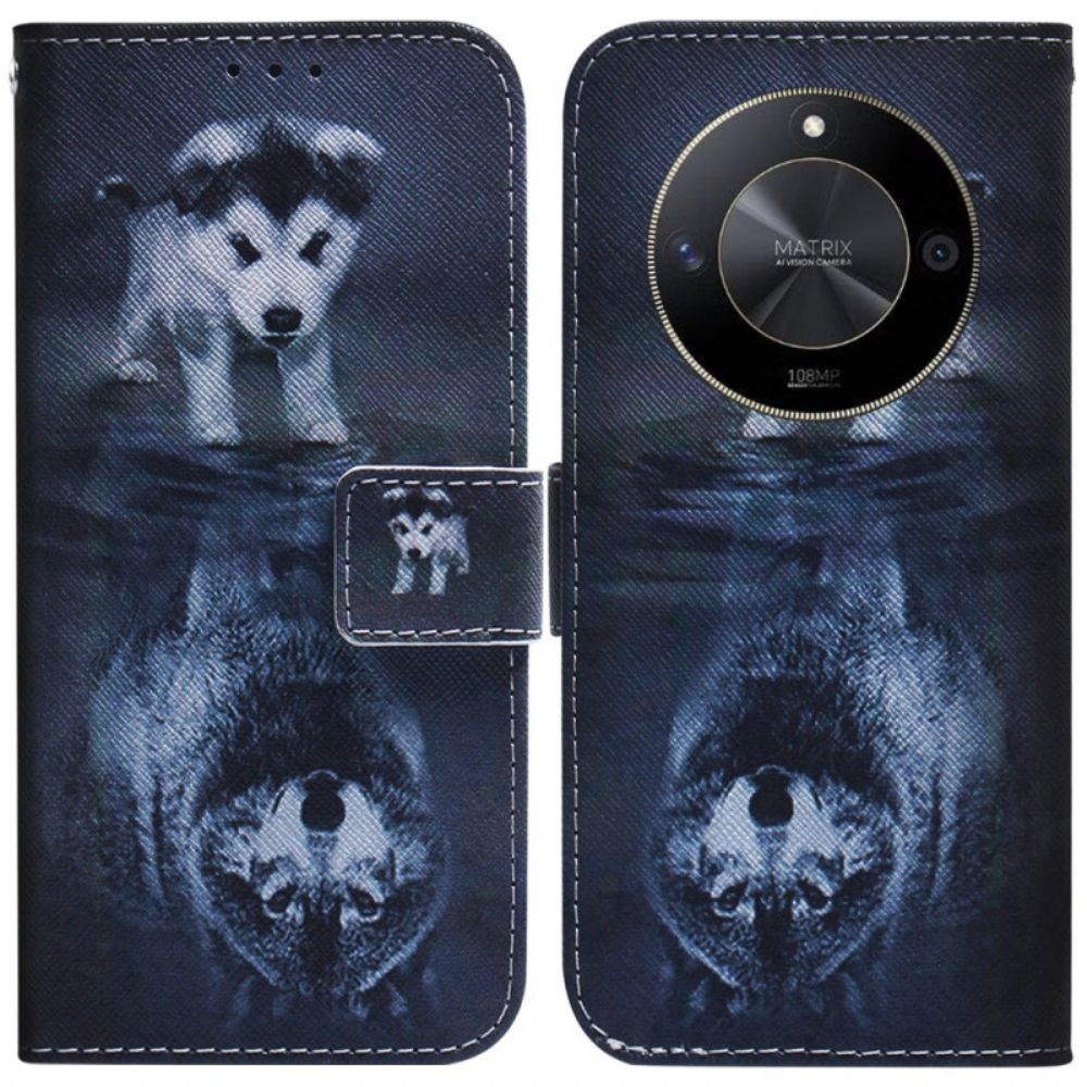 Folio-hoesje Honor X9b / Magic 6 Lite Puppydroom