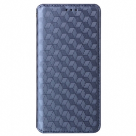 Folio-hoesje Honor X9b / Magic 6 Lite Telefoonhoesje 3d Diamanten