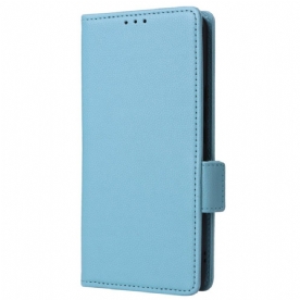 Folio-hoesje Honor X9b / Magic 6 Lite Telefoonhoesje Imitatieleer Met Riem