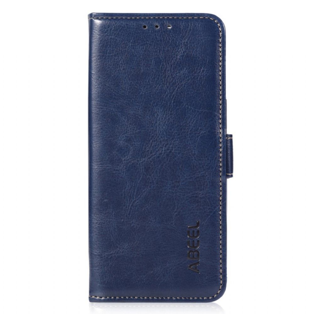 Leren Hoesje Honor X9b / Magic 6 Lite Abeel Bescherming Hoesje