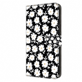 Leren Hoesje Honor X9b / Magic 6 Lite Bloemen