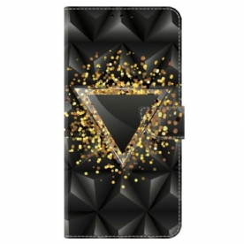 Leren Hoesje Honor X9b / Magic 6 Lite Diamant Bescherming Hoesje