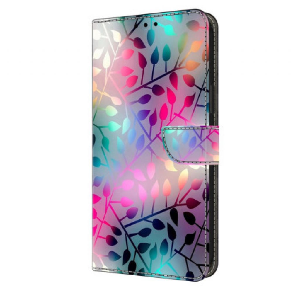 Leren Hoesje Honor X9b / Magic 6 Lite Esdoornblad