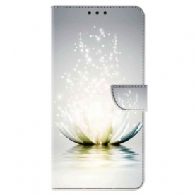 Leren Hoesje Honor X9b / Magic 6 Lite Lotus Bescherming Hoesje