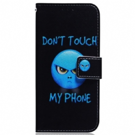 Leren Hoesje Voor Honor X9b / Magic 6 Lite Telefoon-emoji