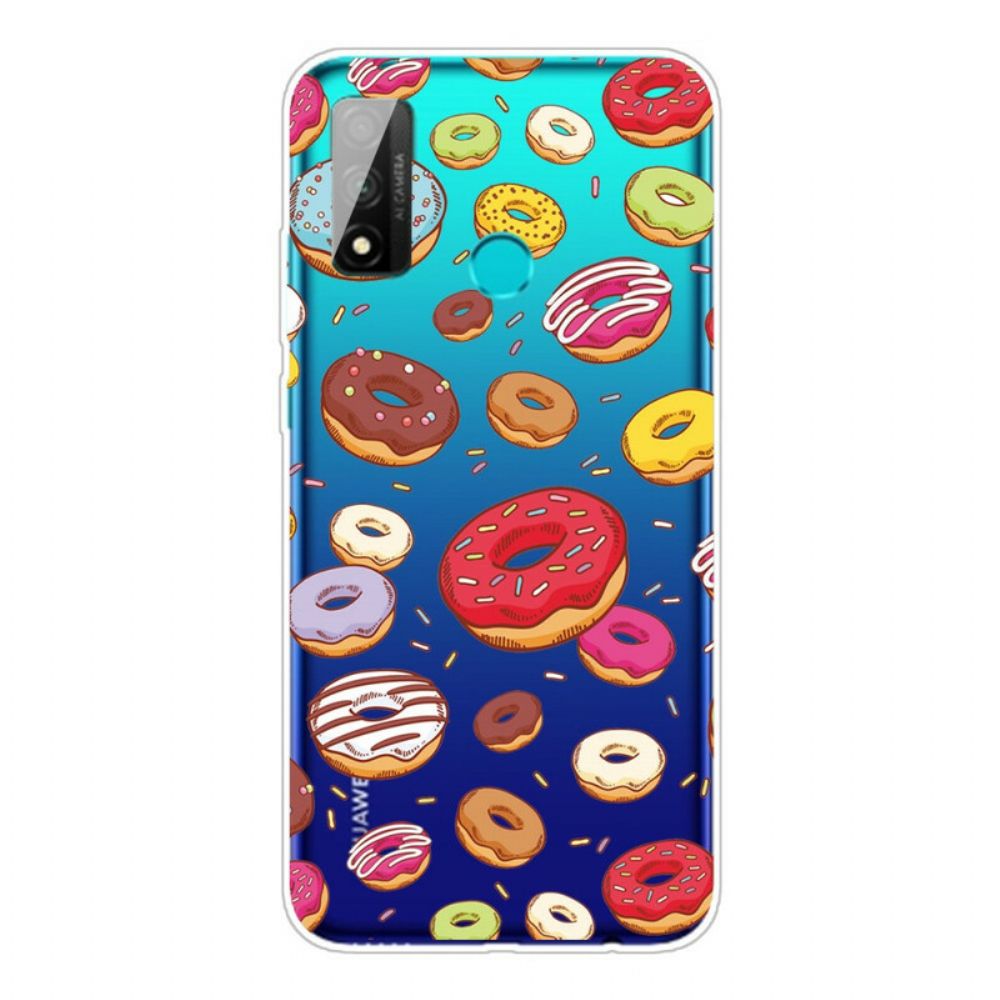 Hoesje voor Huawei P Smart 2020 Liefde Donuts