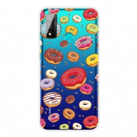 Hoesje voor Huawei P Smart 2020 Liefde Donuts