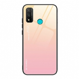 Hoesje voor Huawei P Smart 2020 Wees Jezelf Van Gehard Glas