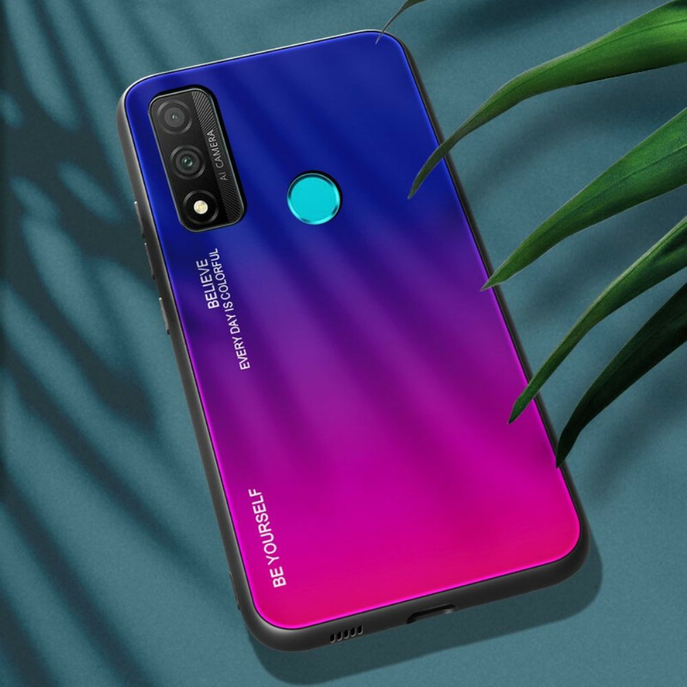 Hoesje voor Huawei P Smart 2020 Wees Jezelf Van Gehard Glas