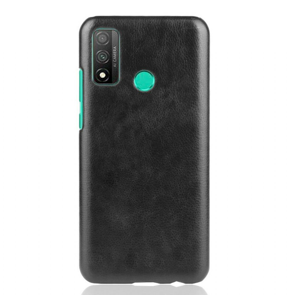 Telefoonhoesje voor Huawei P Smart 2020 Prestaties Litchi Leder Effect