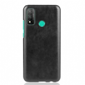 Telefoonhoesje voor Huawei P Smart 2020 Prestaties Litchi Leder Effect