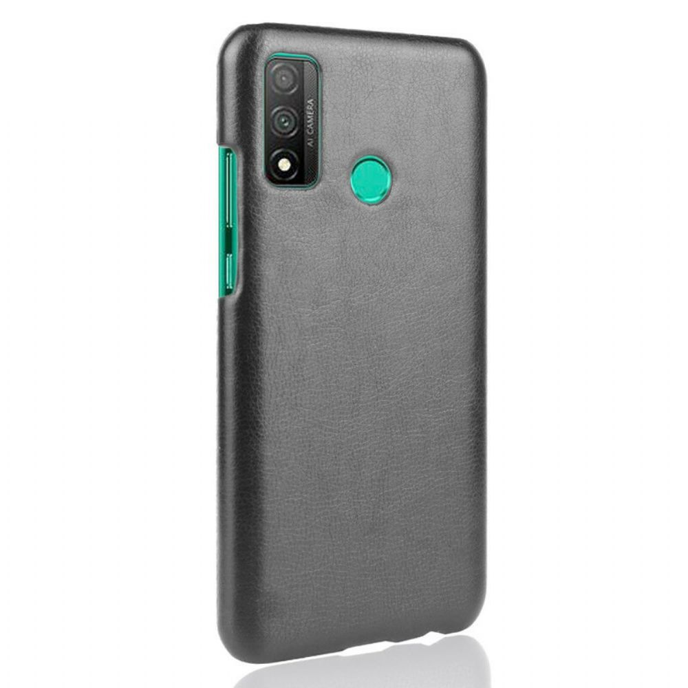 Telefoonhoesje voor Huawei P Smart 2020 Prestaties Litchi Leder Effect