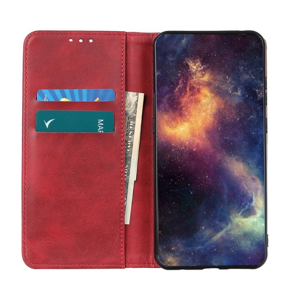 Bescherming Hoesje voor Moto E40 / E30 / E20 Folio-hoesje Elegantie Splitleer