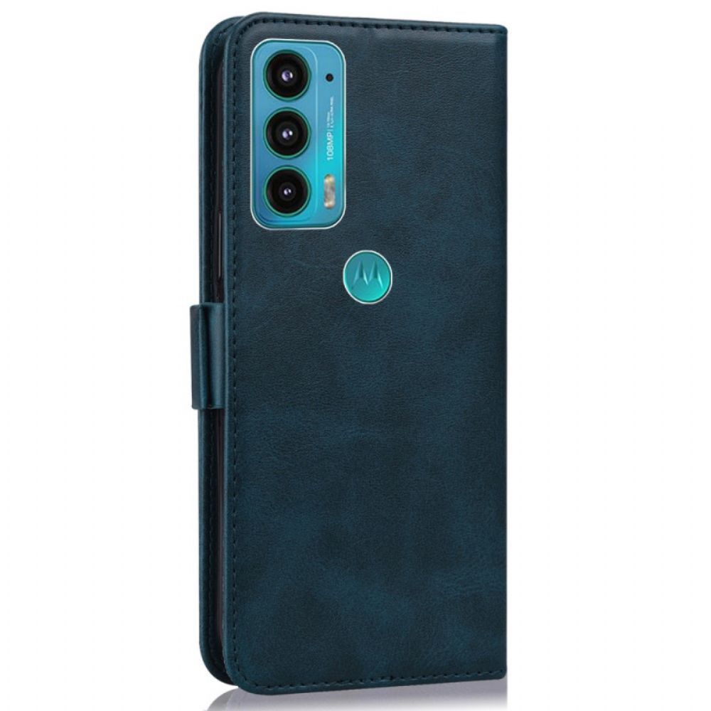 Flip Case voor Moto E40 / E30 / E20 Kat En Vlinders