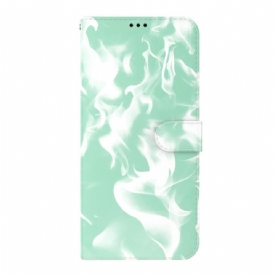 Folio-hoesje voor Moto E40 / E30 / E20 Abstract Patroon