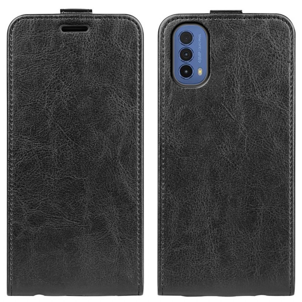 Folio-hoesje voor Moto E40 / E30 / E20 Flip Case Retro Vouwen