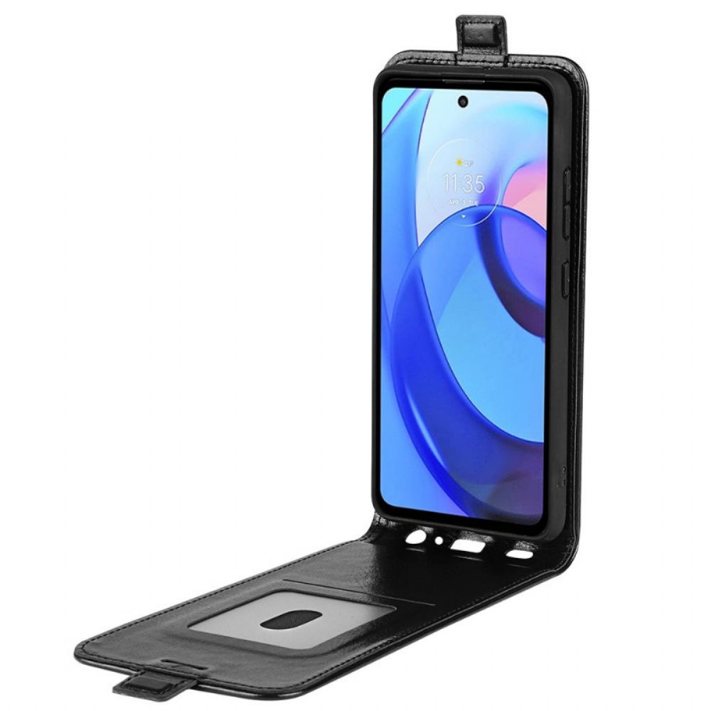 Folio-hoesje voor Moto E40 / E30 / E20 Flip Case Retro Vouwen