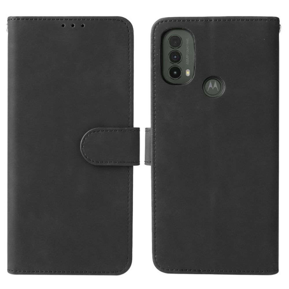 Folio-hoesje voor Moto E40 / E30 / E20 Skin-touch