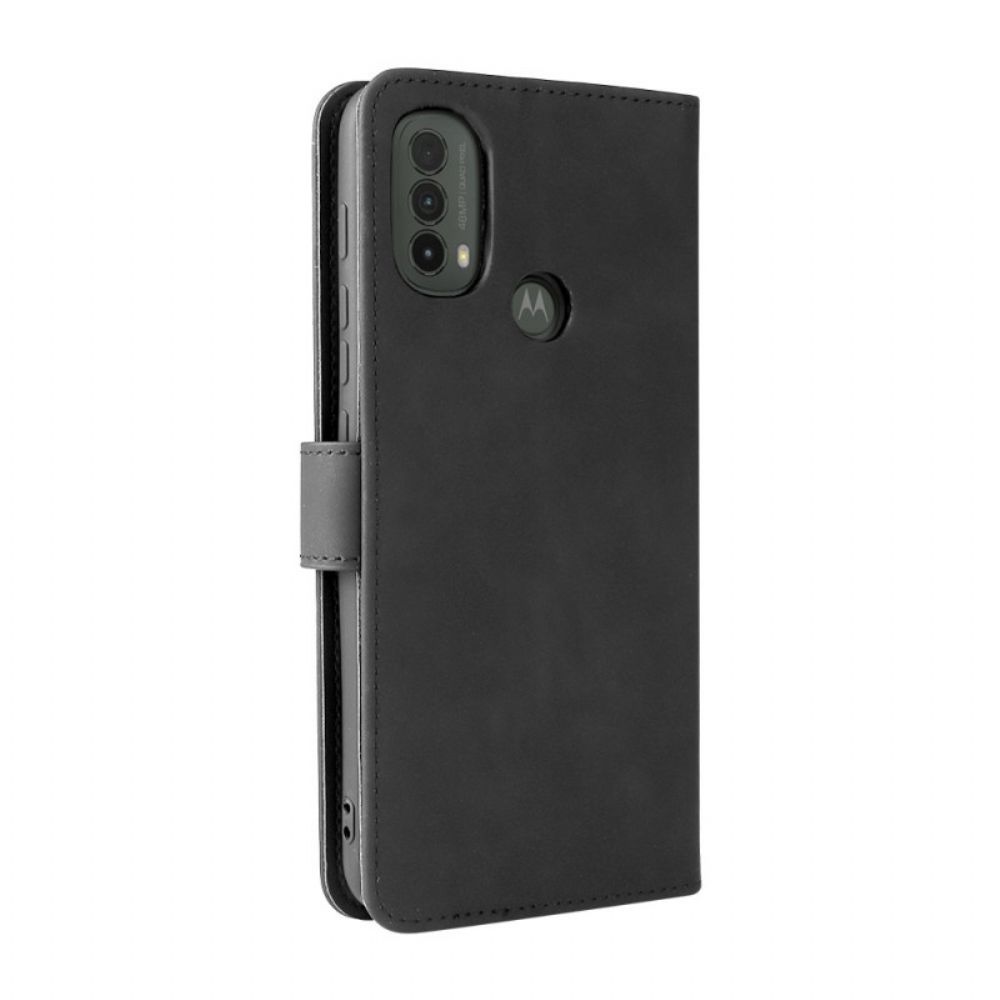 Folio-hoesje voor Moto E40 / E30 / E20 Skin-touch