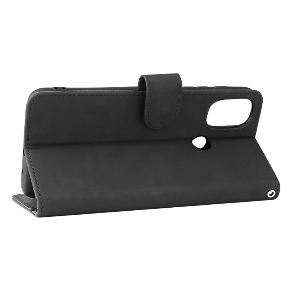 Folio-hoesje voor Moto E40 / E30 / E20 Skin-touch