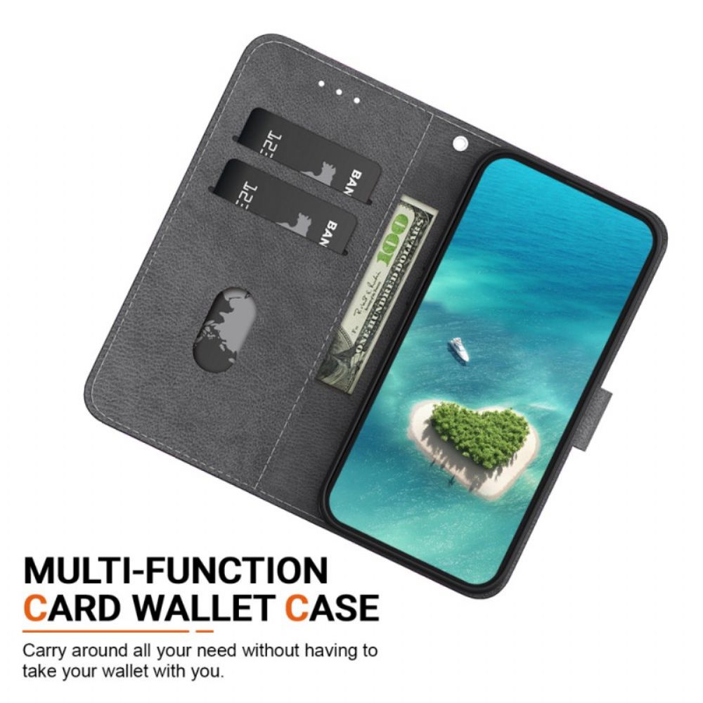 Flip Case Leren Xiaomi 14t Pruimenbloesems