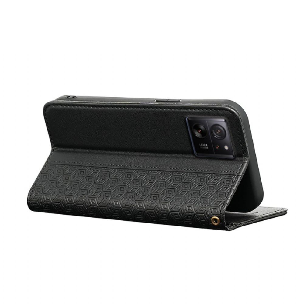 Folio-hoesje Xiaomi 14t Geruit Patroon