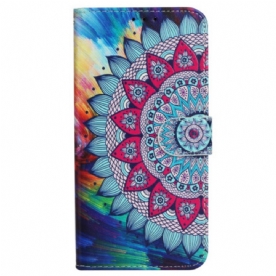 Folio-hoesje Xiaomi 14t Telefoonhoesje Mandala-premium