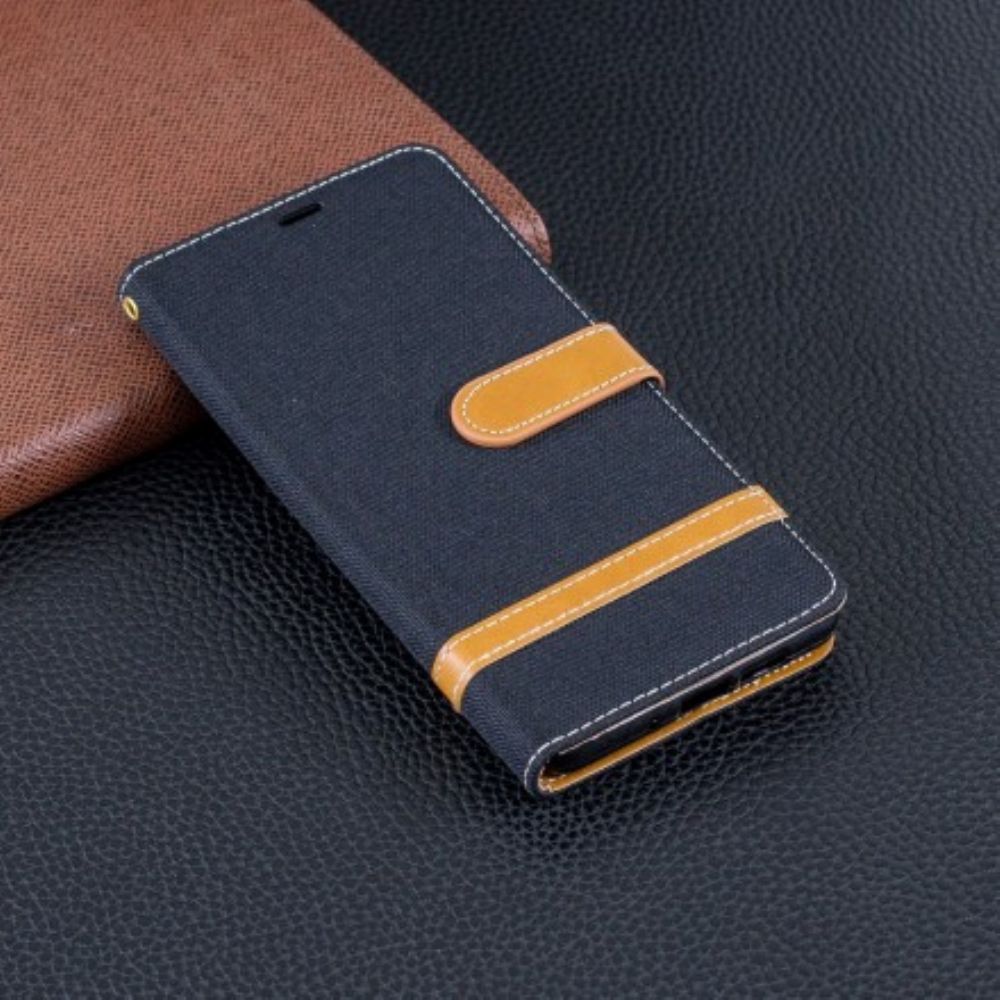 Flip Case voor Huawei P30 Pro Met Ketting Band Met Stof En Leereffect