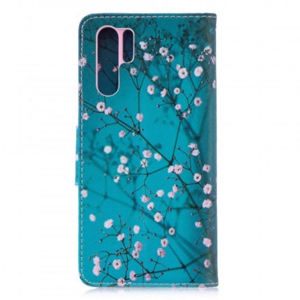 Folio-hoesje voor Huawei P30 Pro Bloeiende Boom