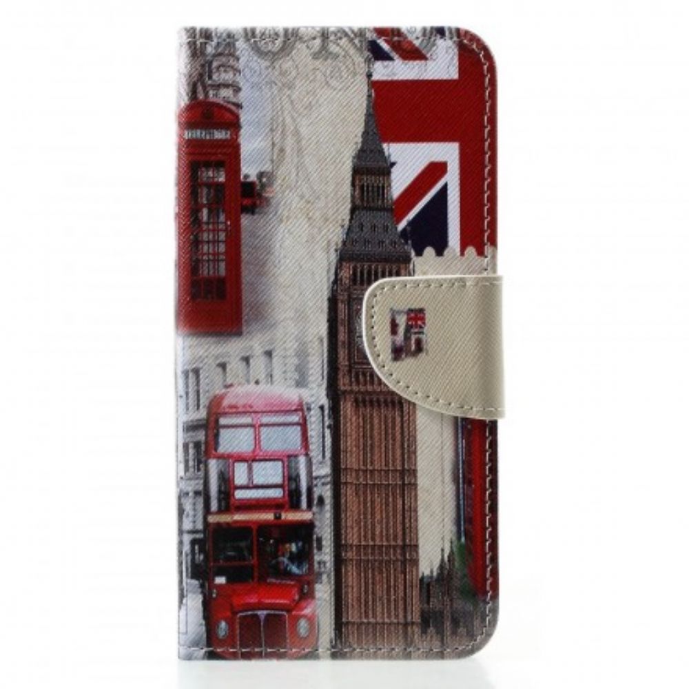 Folio-hoesje voor Huawei P30 Pro Londen Leven