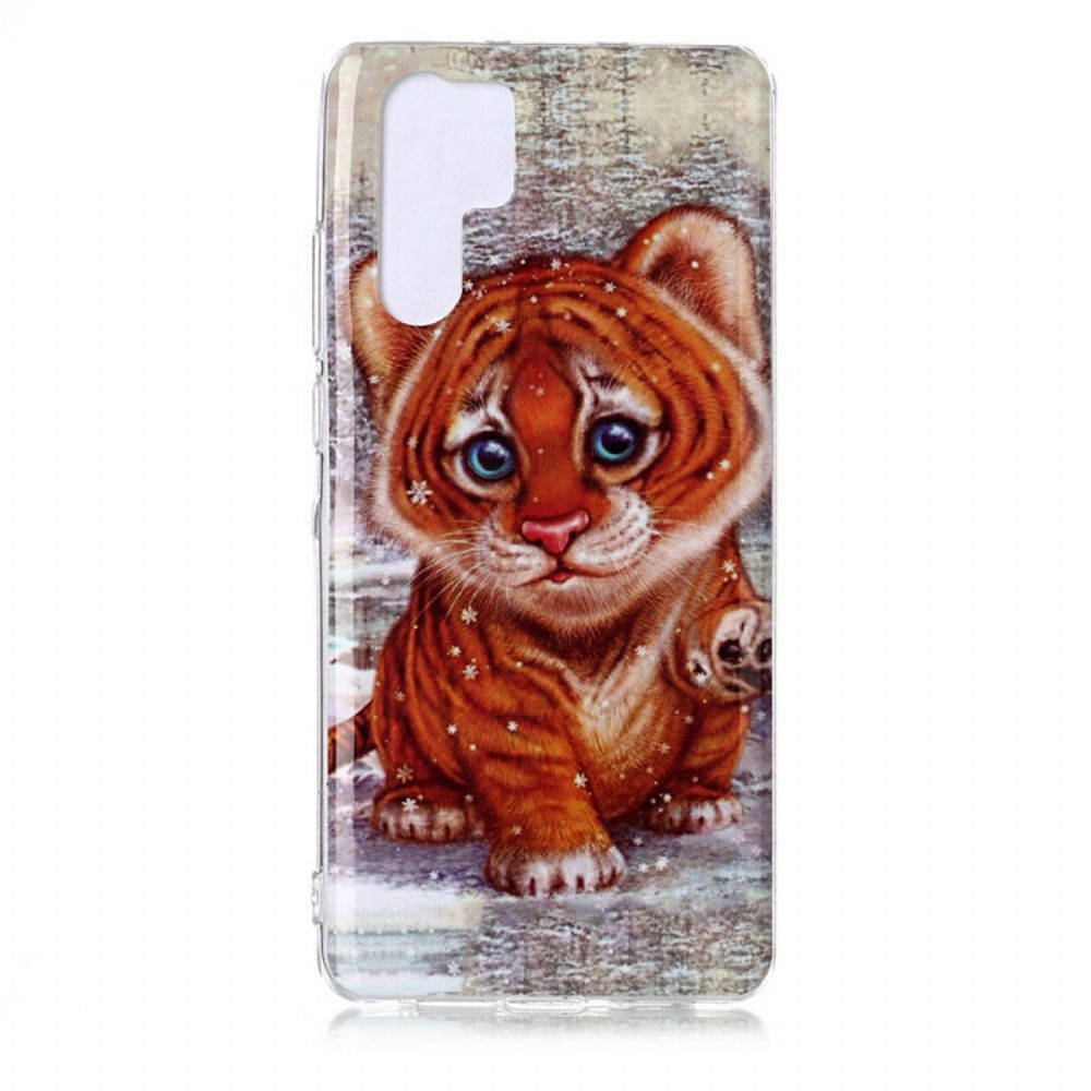 Hoesje voor Huawei P30 Pro Baby Tijger