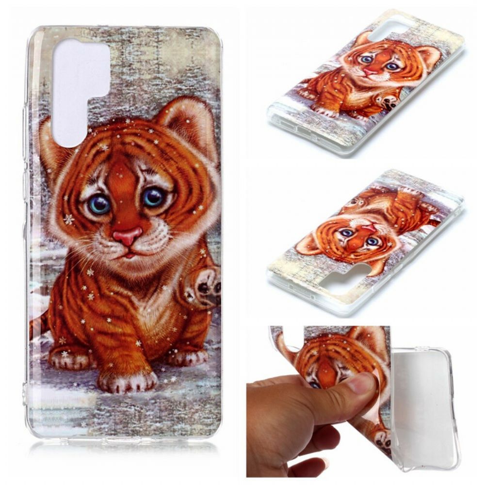 Hoesje voor Huawei P30 Pro Baby Tijger